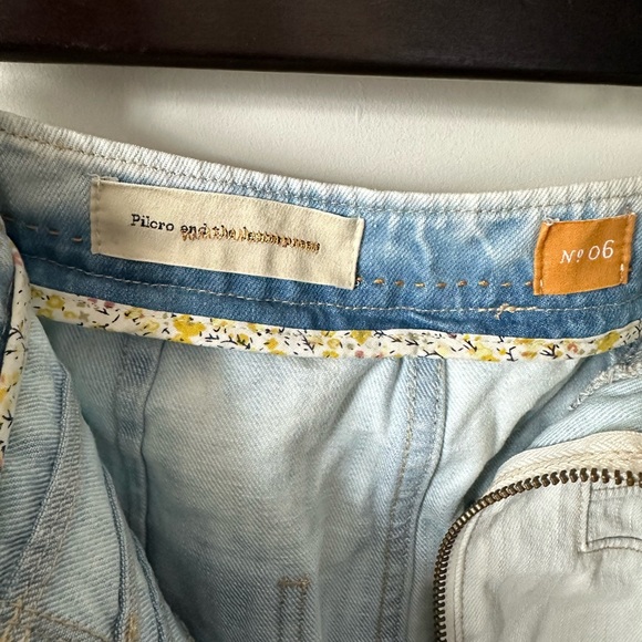 Anthropologie jean skirt - Picture 4 of 5